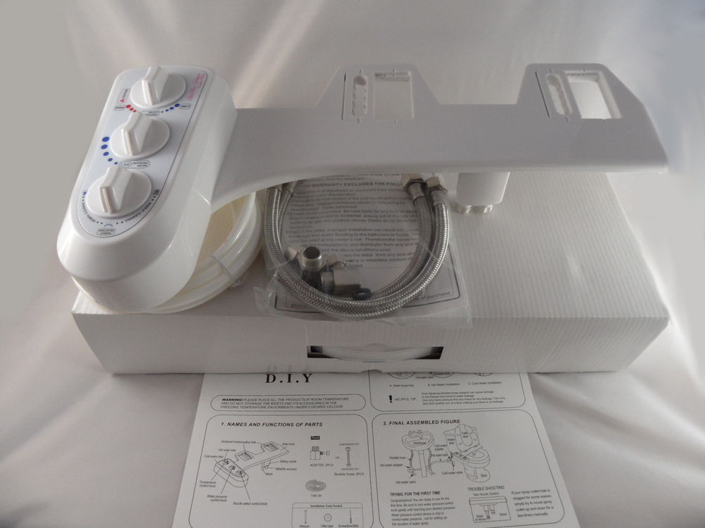 BisBro Deluxe Comfort Bidet - Dusch-WC mit Warmwasser