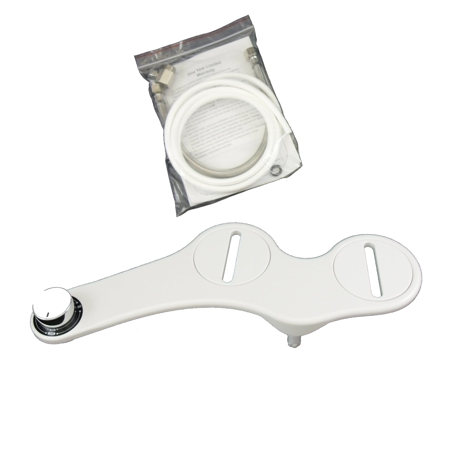 BisBro Deluxe Chrome Bidet - Dusch-WC mit Kaltwasser