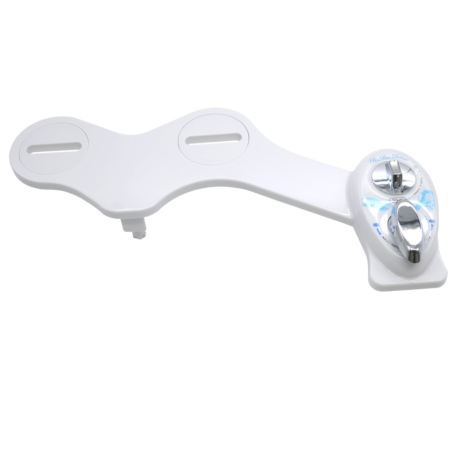 BisBro Deluxe Bidet 2077 - Dusch-WC für Linkshänder mit Kaltwasser